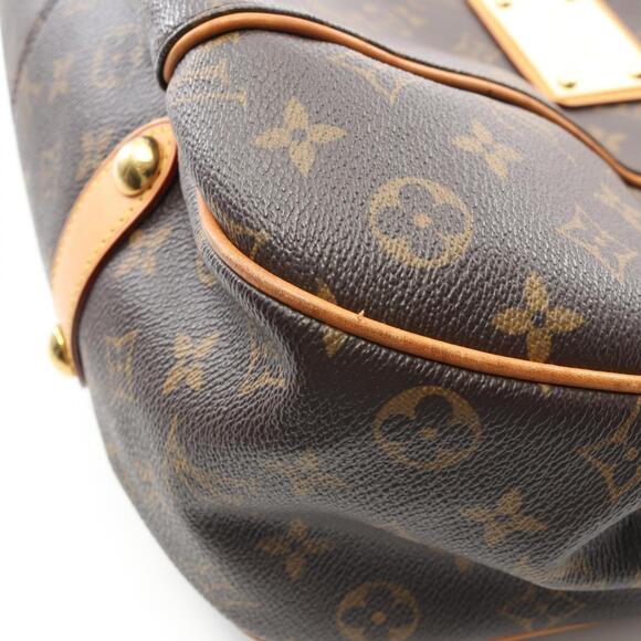 Louis Vuitton Galliera PM Shoulder Bag Coated Canvas Leather Monogram Women's... - Picture 9 of 11
